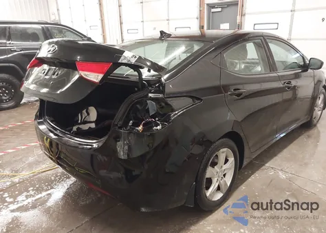 2013 Hyundai Elantra Gls from USA, damaged, VIN KMHDH4AE9DU732259